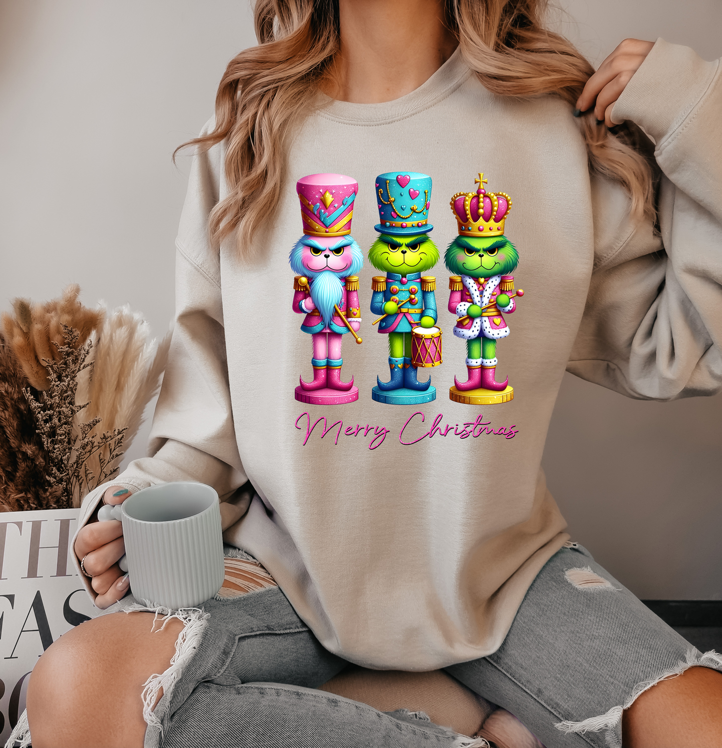 Merry Christmas Nutcracker DTF TRANSFER PRINT TO ORDER 653