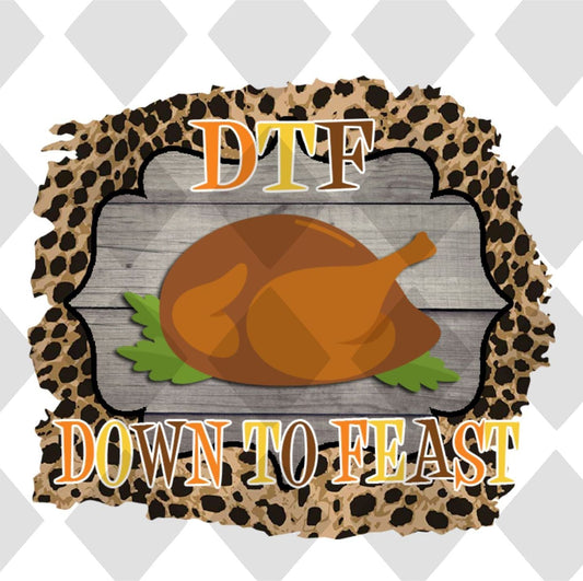 Dtf Down To Feast DTF TRANSFERPRINT TO ORDER - Do it yourself Transfers