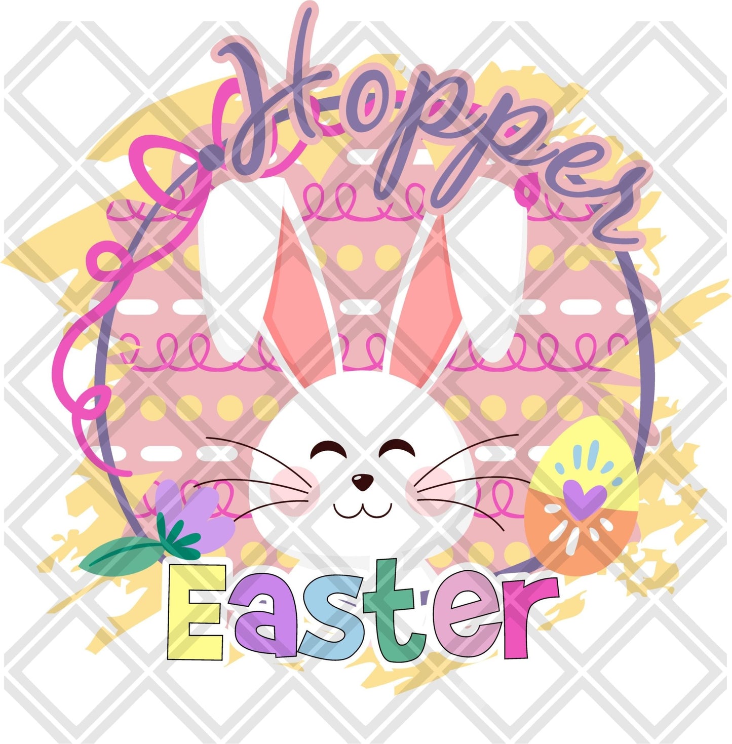 hopper easter DTF TRANSFERPRINT TO ORDER - Do it yourself Transfers