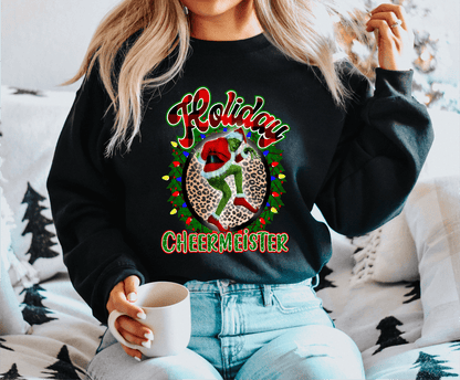 Holiday Cheermeister Christmas Leopard DTF TRANSFER PRINT TO ORDER 178 - Do it yourself Transfers